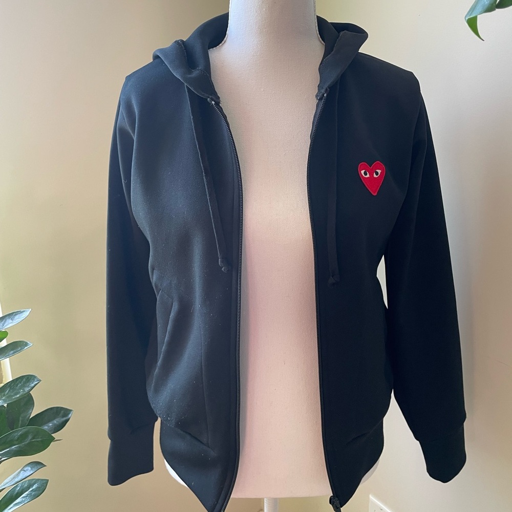 COPY - Comme de Garçons PLAY Zip-Up Hoodie Unisex M